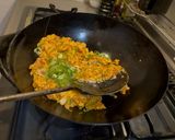酔った勢いで作る、〆のキムチ炒飯作り方6写真