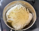 もっと簡単！面倒臭い時に。もつ鍋風うどん作り方2写真