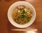 冷やし塩ラーメン　スープは混ぜて冷やすだけ作り方5写真