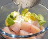 糖質制限ダイエット！マグロアボカドユッケ作り方7写真