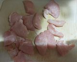 鶏むねとナスの甘酢炒め作り方2写真