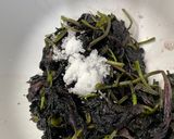 梅を漬けるための赤いシソ作り方8写真