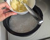 炊飯器で離乳食作り。じゃがいもの8倍粥作り方4写真