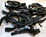 自家乾燥新わかめ、蕾菜、豆腐のお味噌汁作り方7写真