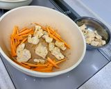 鶏むね肉とインゲンと人参とエノキの生姜焼き作り方7写真