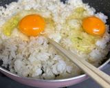簡単💕おでんのダシで　　　具無し炒飯！作り方3写真