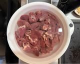 簡単おいしい鶏のレバーの甘辛煮作り方4写真