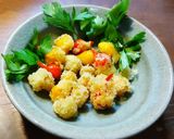 ひよこ豆とビキーニョの天ぷら~フライ作り方6写真