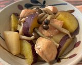 鮭とさつまいものほっこり煮物✨作り方7写真