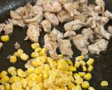 豚肉とコーンの炒めごはん作り方2写真