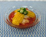 冷たい♪コーンとオクラのトマト素麺🍅✨作り方12写真