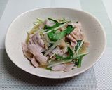 さっぱり美味しい✨豚ばら肉のみぞれ炒め作り方5写真