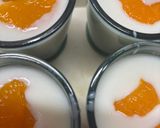 牛乳プリンみかん入り作り方5写真