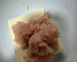 豆腐と鶏胸肉でヘルシーお好み焼き作り方4写真