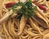 美味しい😋椎茸の和風パスタ作り方7写真