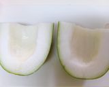 とろとろ冬瓜の白味噌あん作り方1写真
