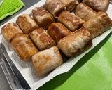 厚揚げの豚肉巻き油淋鶏（ユーリンチー）風作り方8写真