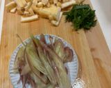 せりとみょうが油揚げの冷やしそうめん作り方2写真