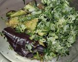 簡単レンチン作置き長茄子🍆ナムル作り方3写真