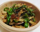 レンコンとピーマンのおかず味噌きんぴら作り方5写真