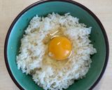【和TKG】めかぶと白菜漬けの卵ご飯作り方2写真