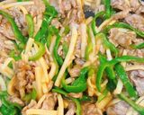 牛こま切れ肉で簡単チンジャオロース作り方9写真