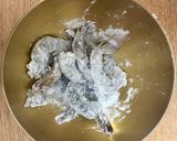 海老とロメインレタスの塩ガーリック炒め作り方1写真