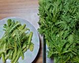 ヨウサマの減塩春菊のナッツ和え作り方1写真