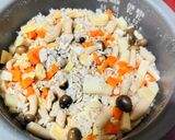お米節約ヘルシー押し麦ご飯でたけのこご飯作り方12写真