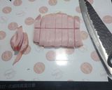 ハムとしめじの卵とじ作り方1写真