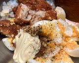 居酒屋アレンジ/コロッケポテトサラダ作り方3写真