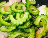 夏レシピ●一口ポークのゴーヤー炒め作り方3写真