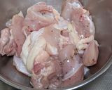 今日の夕飯！厚揚げとナスと鶏肉の甘酢炒め作り方4写真