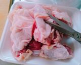 ＊鶏もも肉の粒マスタードクリー厶ソース＊作り方2写真