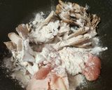 簡単ランチ♪鶏もも&舞茸ネギチャーシュー作り方1写真