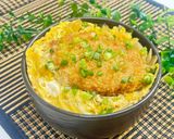 麺つゆで簡単カツとじ😋ヒレカツ丼🍲作り方13写真