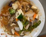 洋風赤味噌トマト味根菜茄子甘酢酢豚作り方14写真