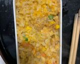 レンジ簡単洋風さっぱり春巻き味炒飯弁当作り方13写真