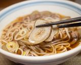 ごぼう鶏もつ蕎麦作り方10写真