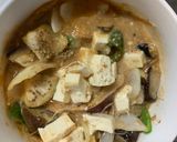 クリーミーピリ辛炒飯味豆腐入ナムル風炒煮作り方19写真