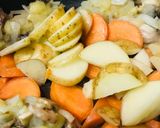 とろけるカレー●野菜フルーツカレー+カツ作り方1写真