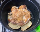 鶏もも肉とニンニクのロースト作り方8写真