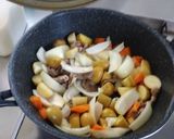 定番肉じゃが！業スーの"ダシダ"でコク旨作り方4写真