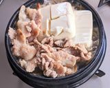 豚肉と舞茸の旨味香る鍋作り方7写真