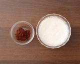 フィラ容器でココア風味のレアチーズケーキ作り方4写真