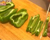タケノコとピーマンのピリ辛炒め作り方1写真