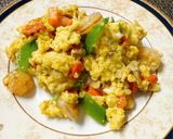 むきエビのスクランブルエッグ🥚😻作り方5写真