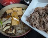 絹揚げの肉豆腐作り方5写真