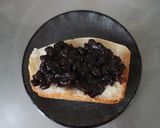 ランチおやつ美味★食パンで簡単★あんこチーズパン作り方1写真