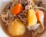 煮崩れしない☆簡単牛肉で肉じゃが作り方6写真